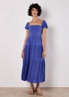Self Check Midi Dress, Purple, large