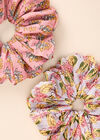 2 pack Extra Large Summer Scrunchies, Assorted, large