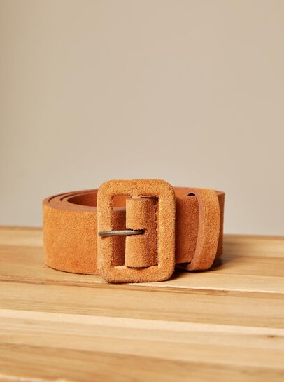 Suede Tan Belt