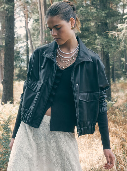 Layered Pearl Necklace