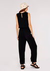 Utility Jumpsuit, Black, large