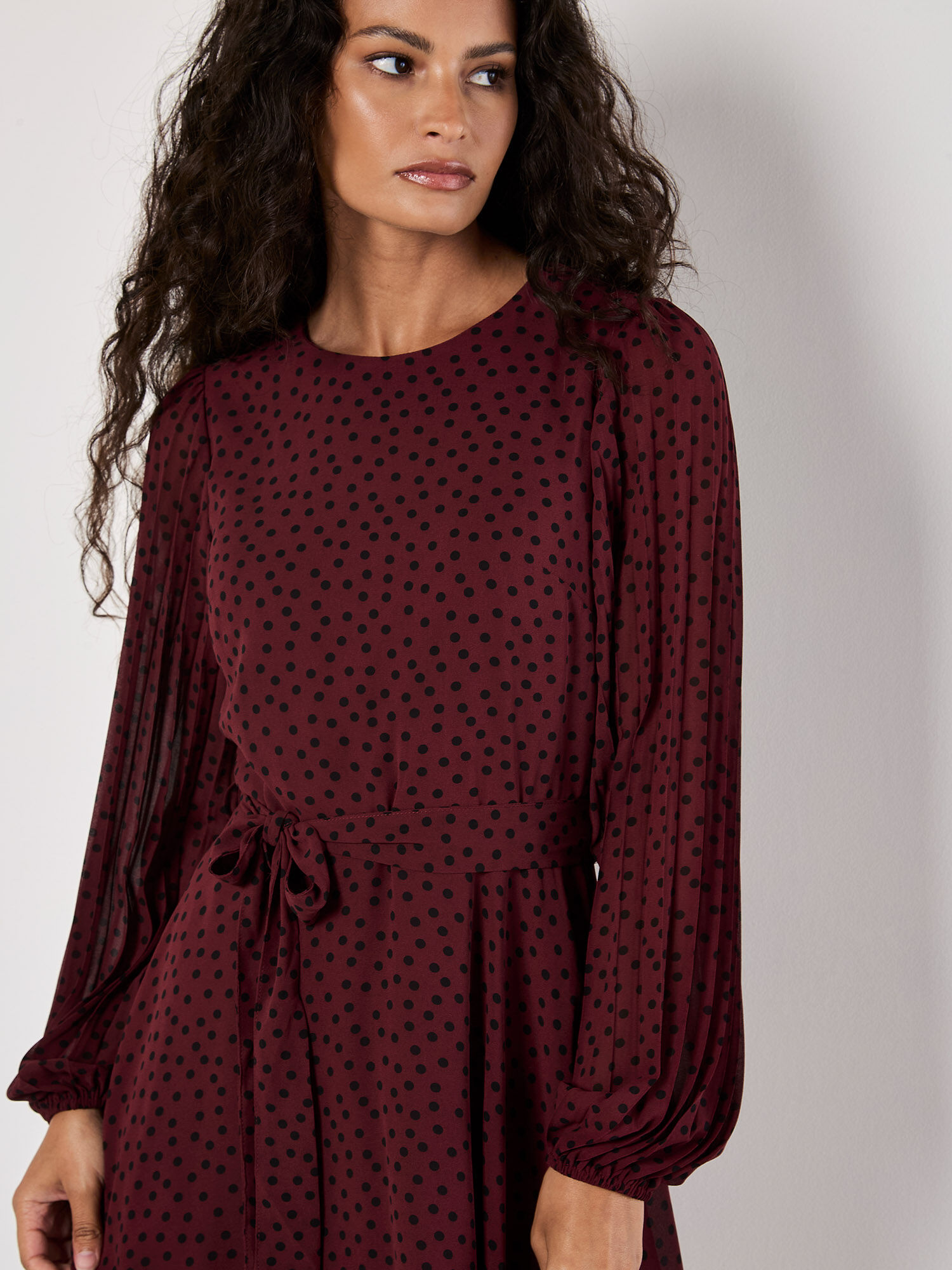 Polka dot dress mini best sale