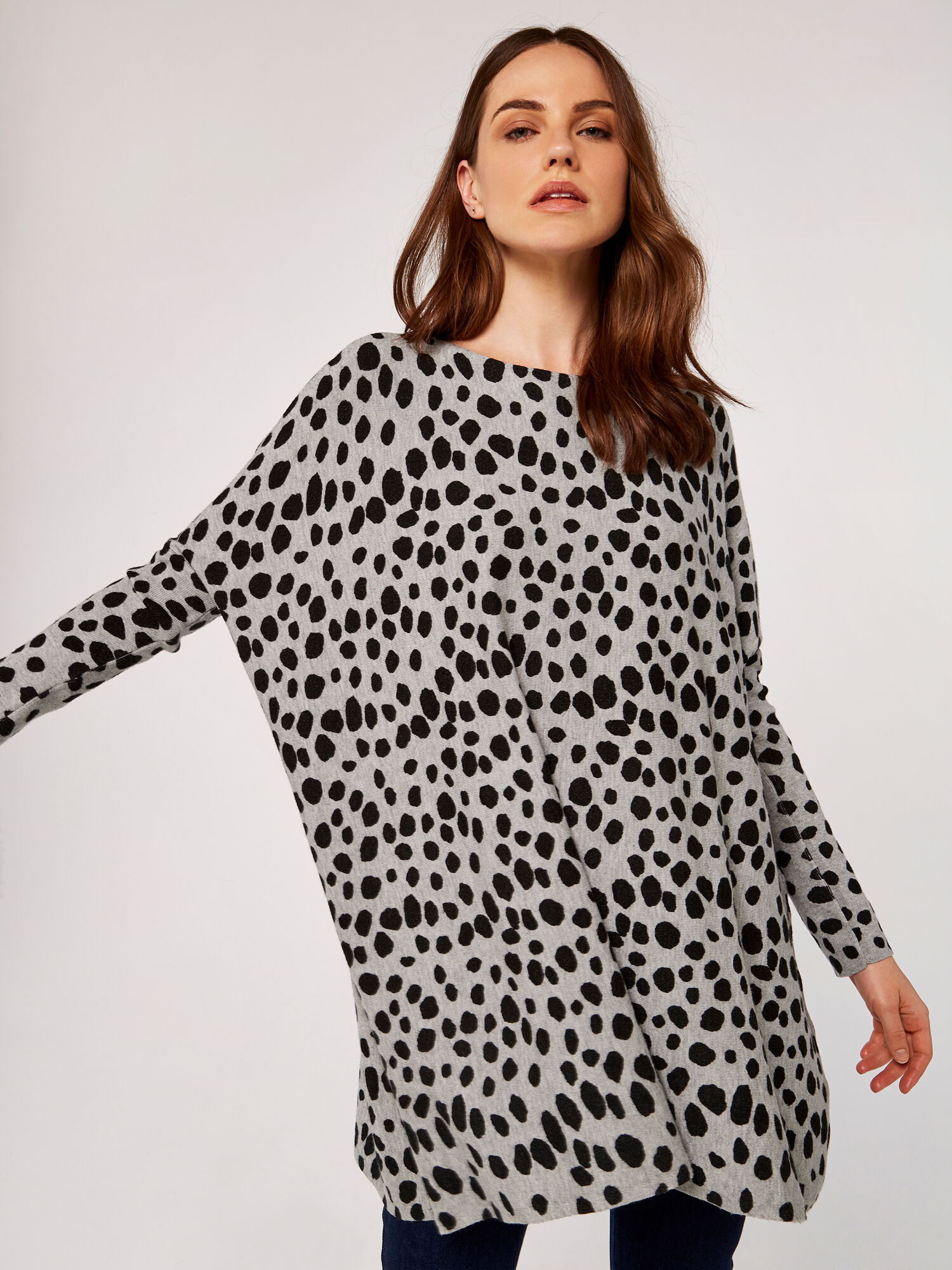 Polka dot jumper shop
