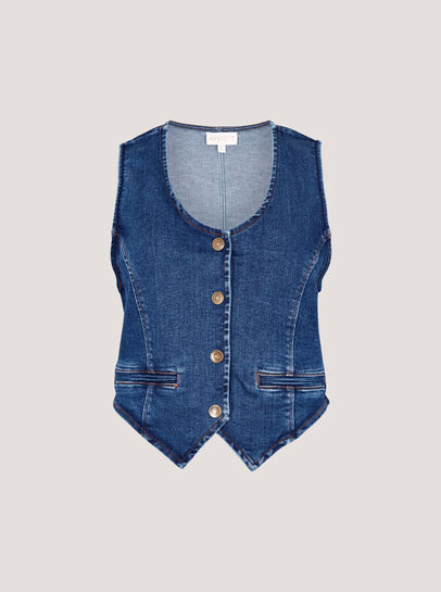 Denim Waistcoat