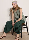 Relaxed Balloon Trousers, Green, large