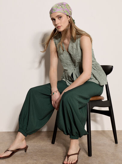 Relaxed Balloon Trousers