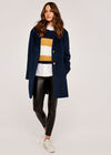 Large Stripes Chunky Knit Jumper, Mustard, large