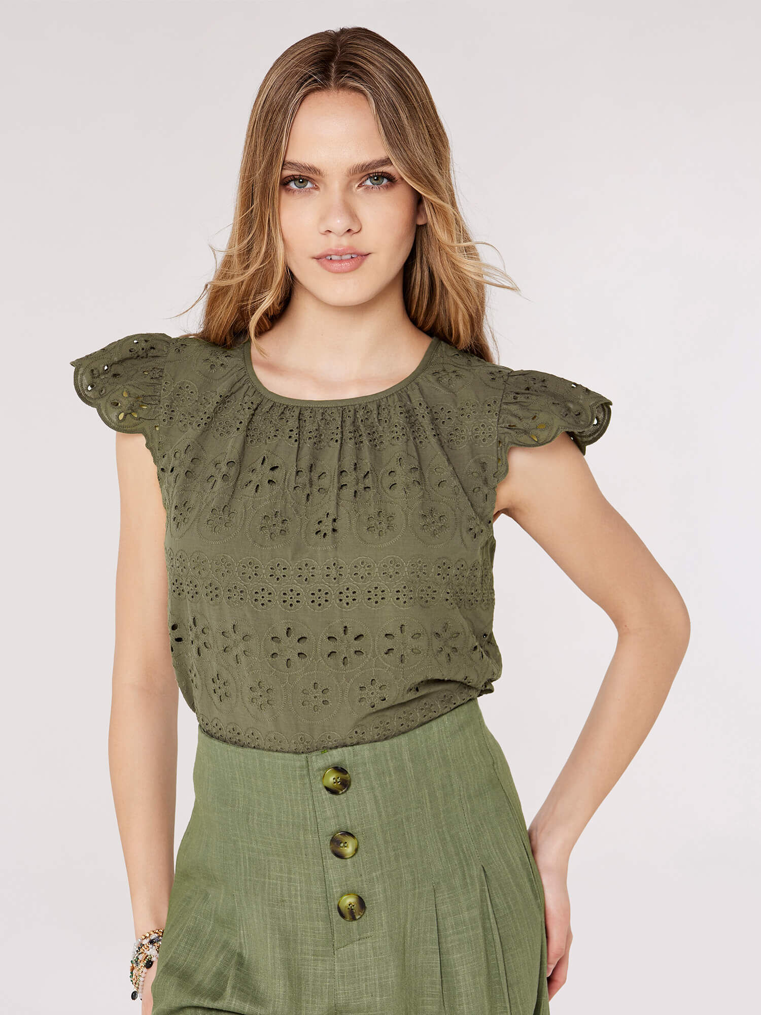Broderie Anglaise Top Broderie Anglaise Top