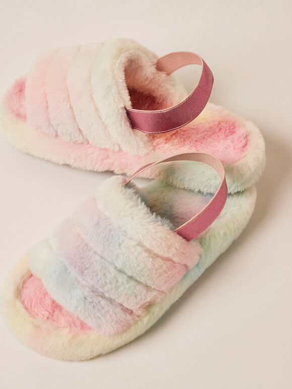 Rainbow Slippers, Assorted, large