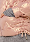 Irridescent Puffer Jacket, Pink, large