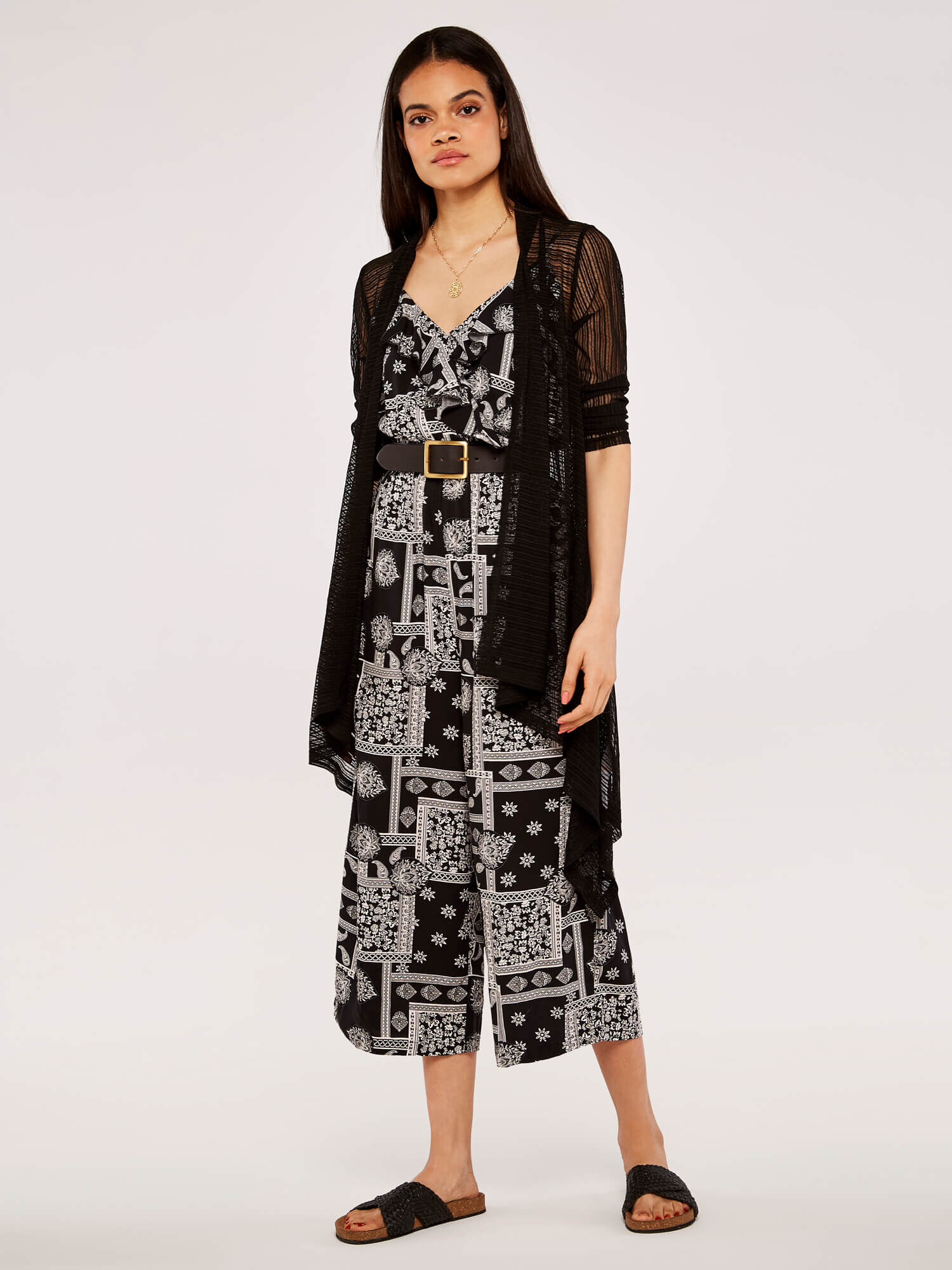 Cardigan mesh outlet