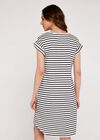 Nautica Jersey Dress, White, large
