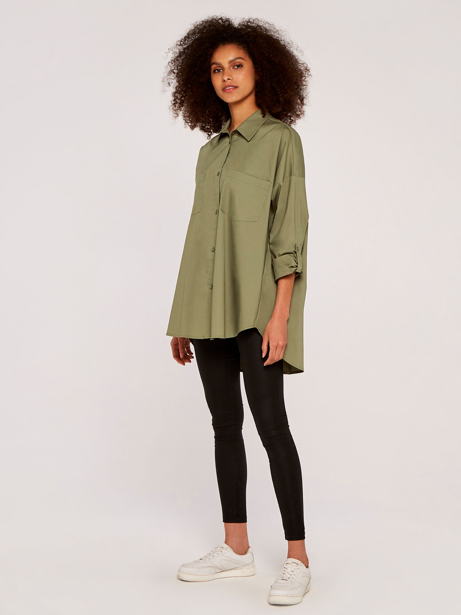 Oversized shirt womens uk top