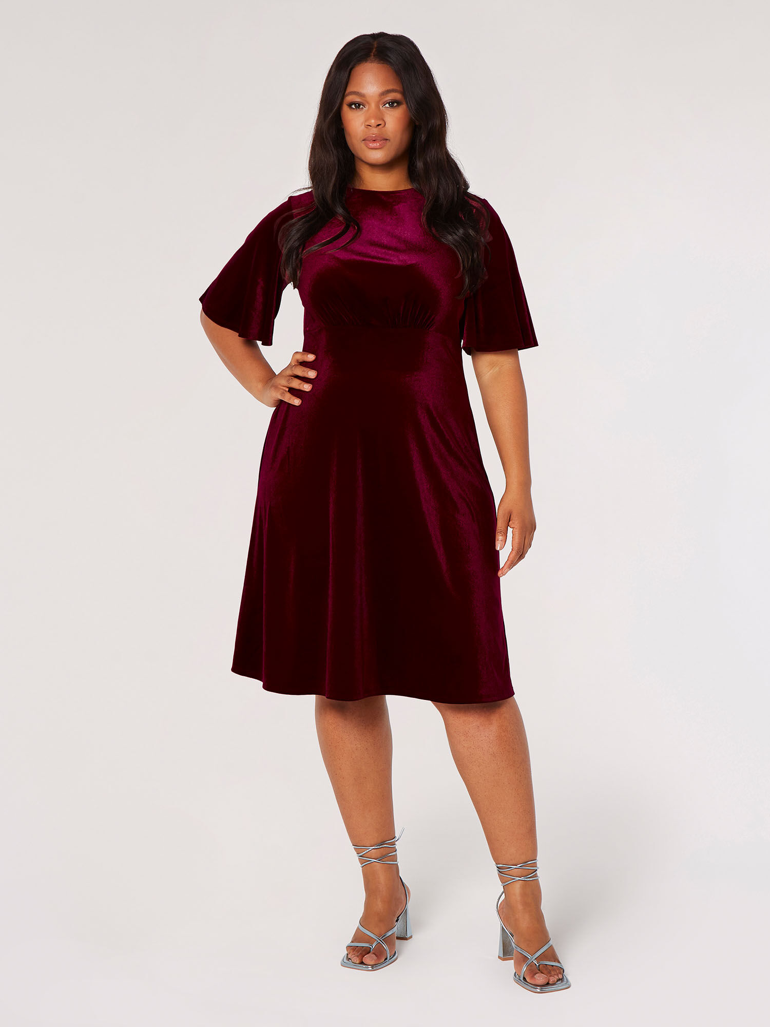 Flare hotsell mini dress
