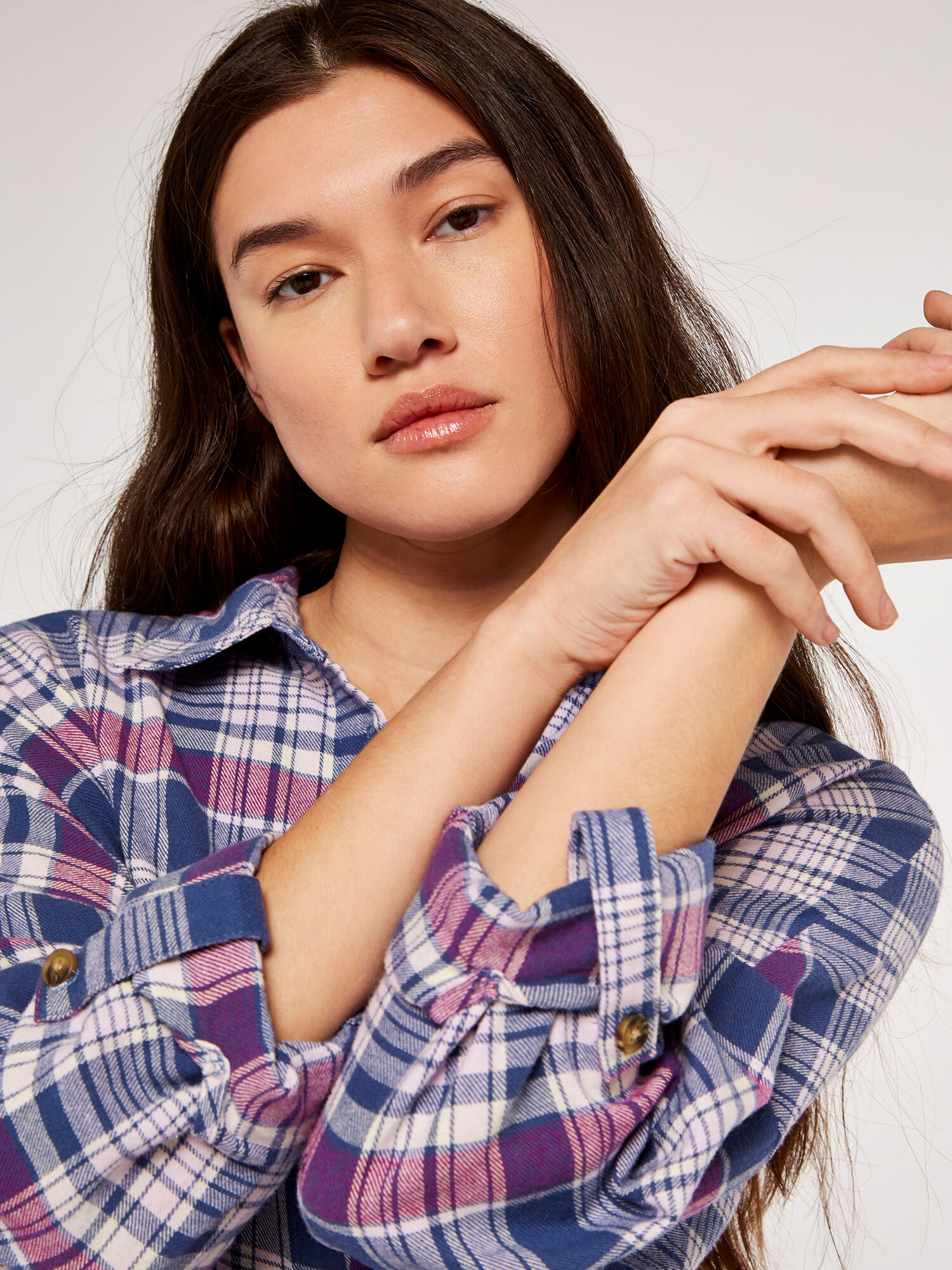 Oversized Check Shirt