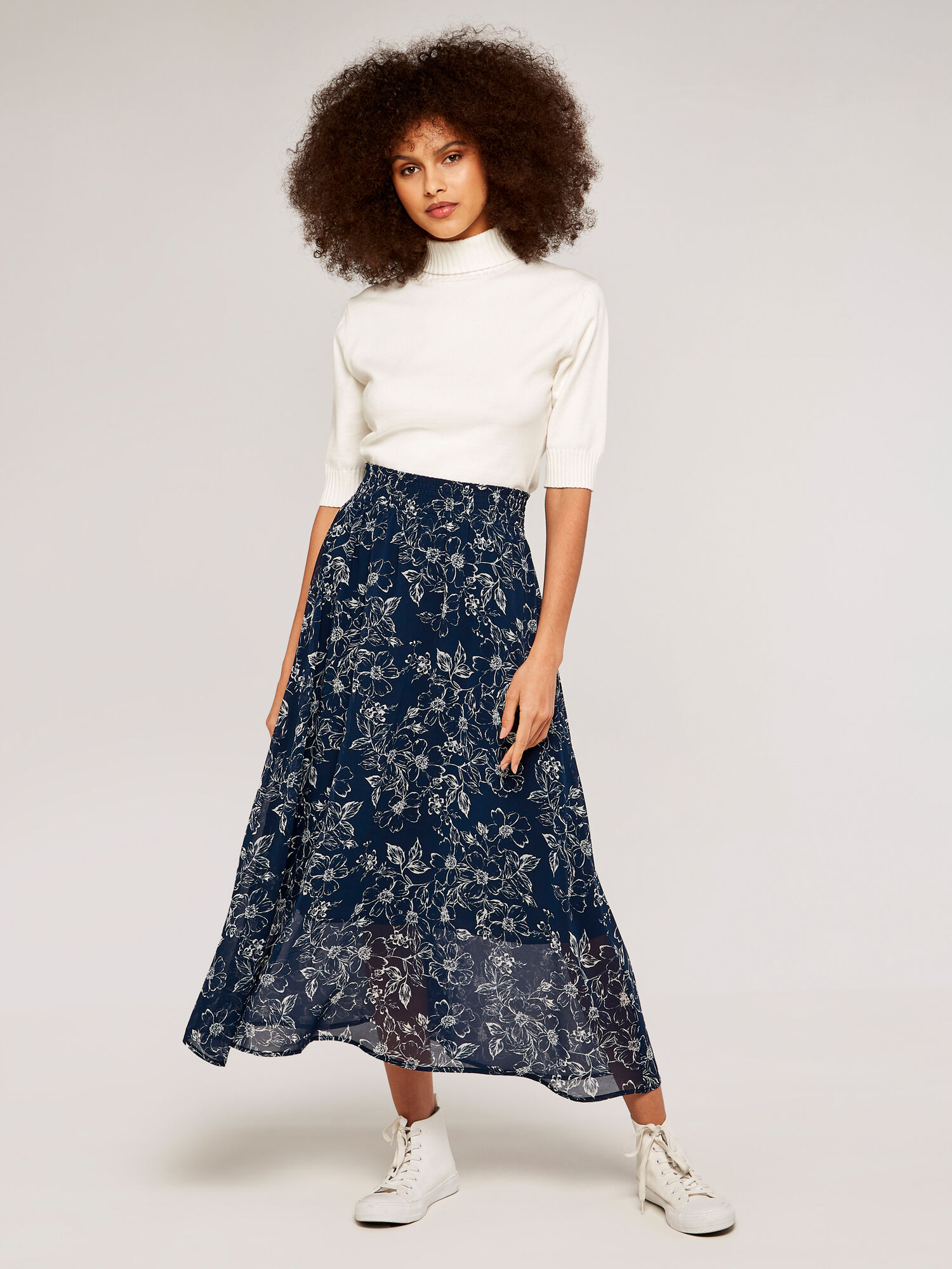 Floral shop skirt uk