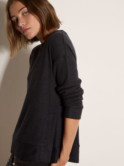 Soft Rib Knit Top