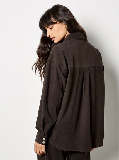 Oversized Cord Shirt