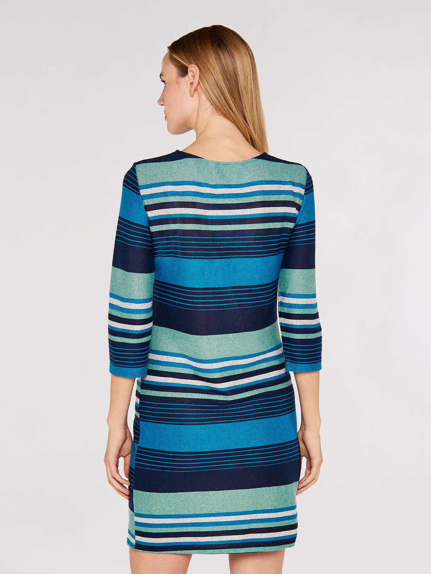 Striped dress clearance
