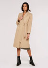 Herringbone Coat, Stone, large