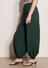 Relaxed Balloon Trousers, Green, large