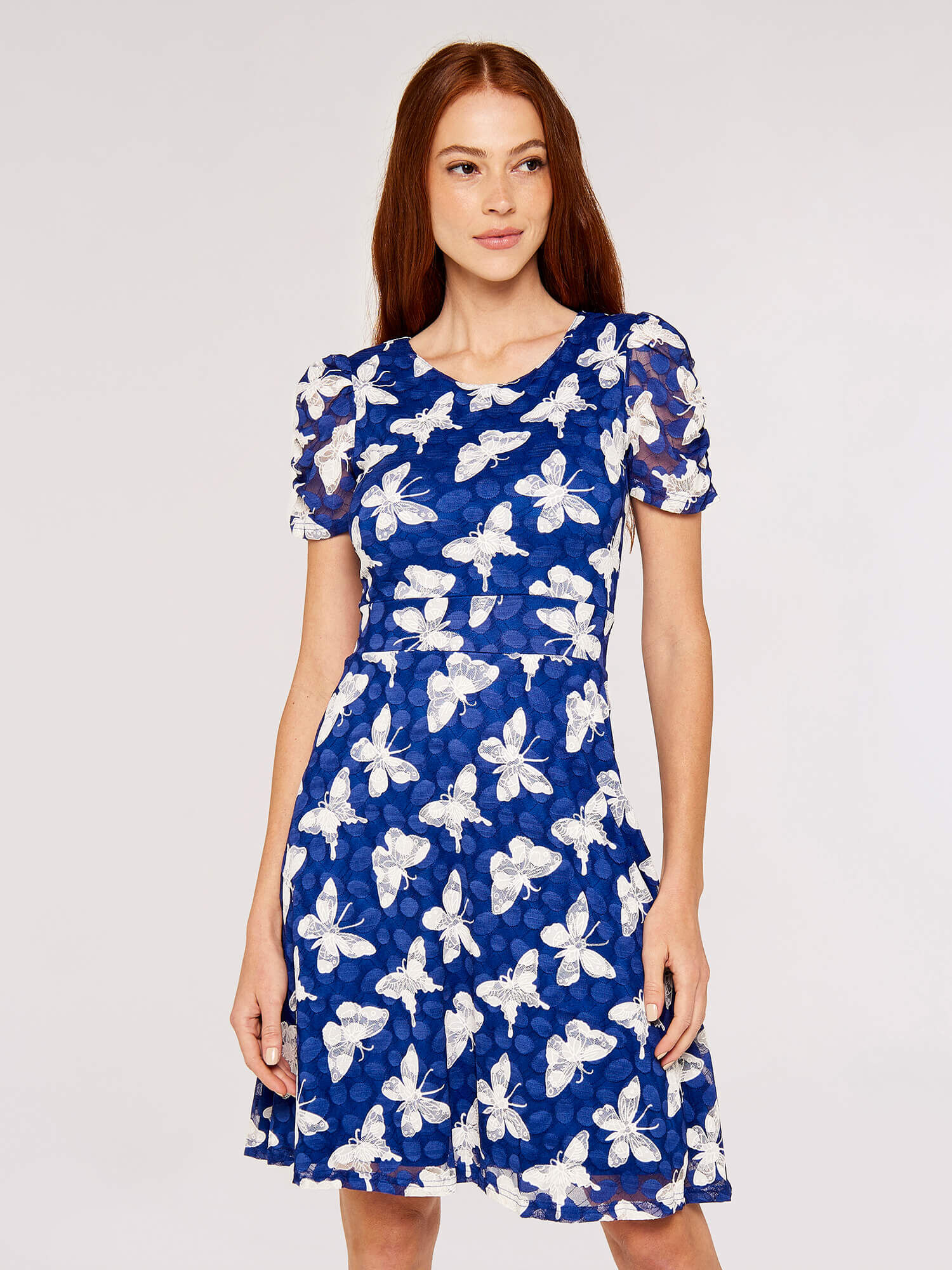 Apricot on sale butterfly dress