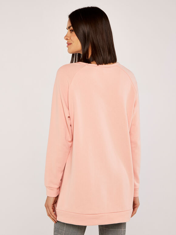 Dreamer Soft Long Sleeve Jumper, Pink, large