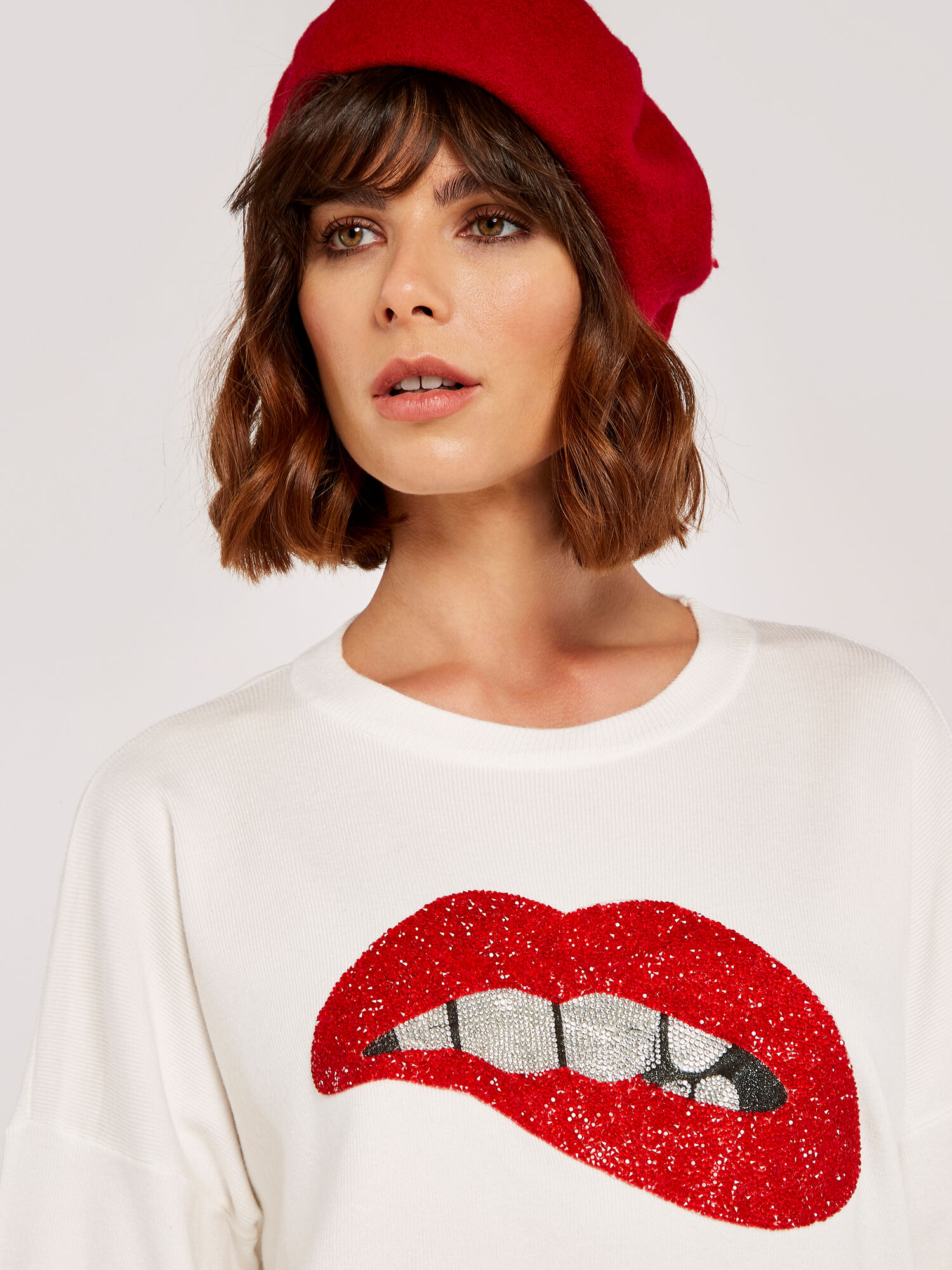 Jumper sales with lips