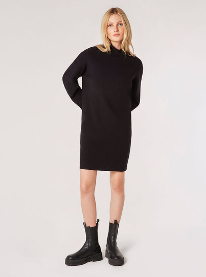 Soft Knit Jumper Mini Dress