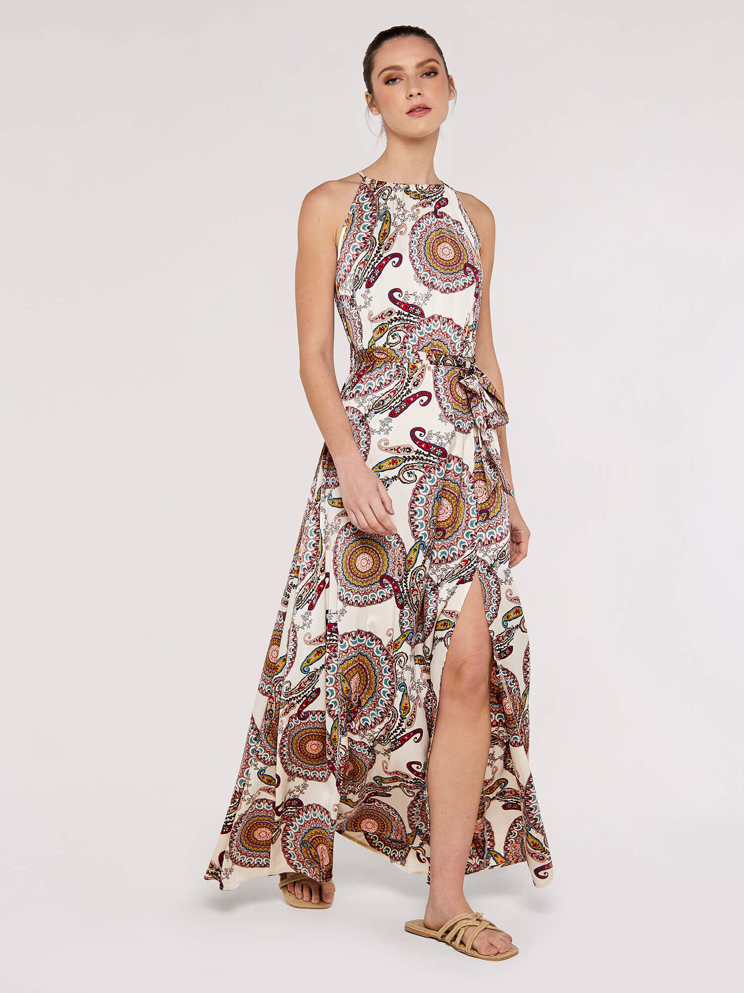Paisley maxi dress outlet