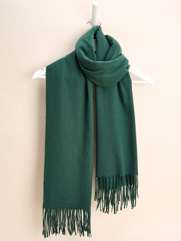 Lightweight Summer Pashmina, Green, large