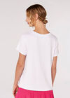Blooming Lovely Embriodery Tee, White, large