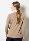 Embroidered Hearts Fine Knit Jumper, Stone, large