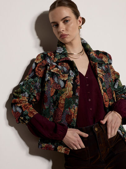 Floral Tapestry Jacket