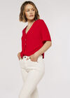 Sienna Mid Rise Skinny Jean, White, large