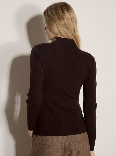 Fine Knit Ruched Cardigan