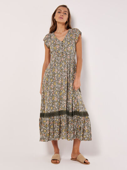 Ditsy Floral Maxi Dress
