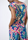 Colour Pop Ikat Trousers, Blue, large