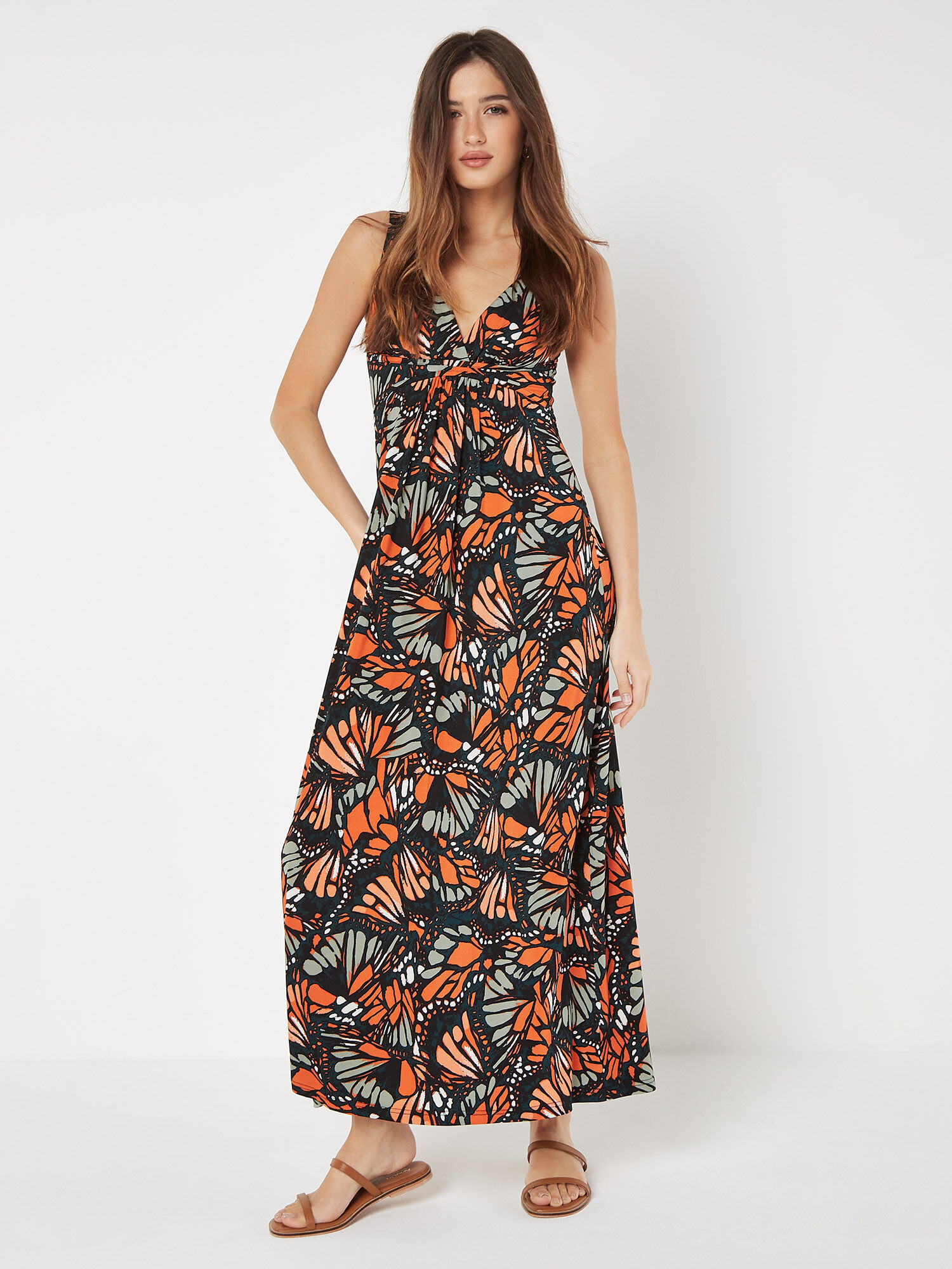 Butterfly maxi dress uk shop