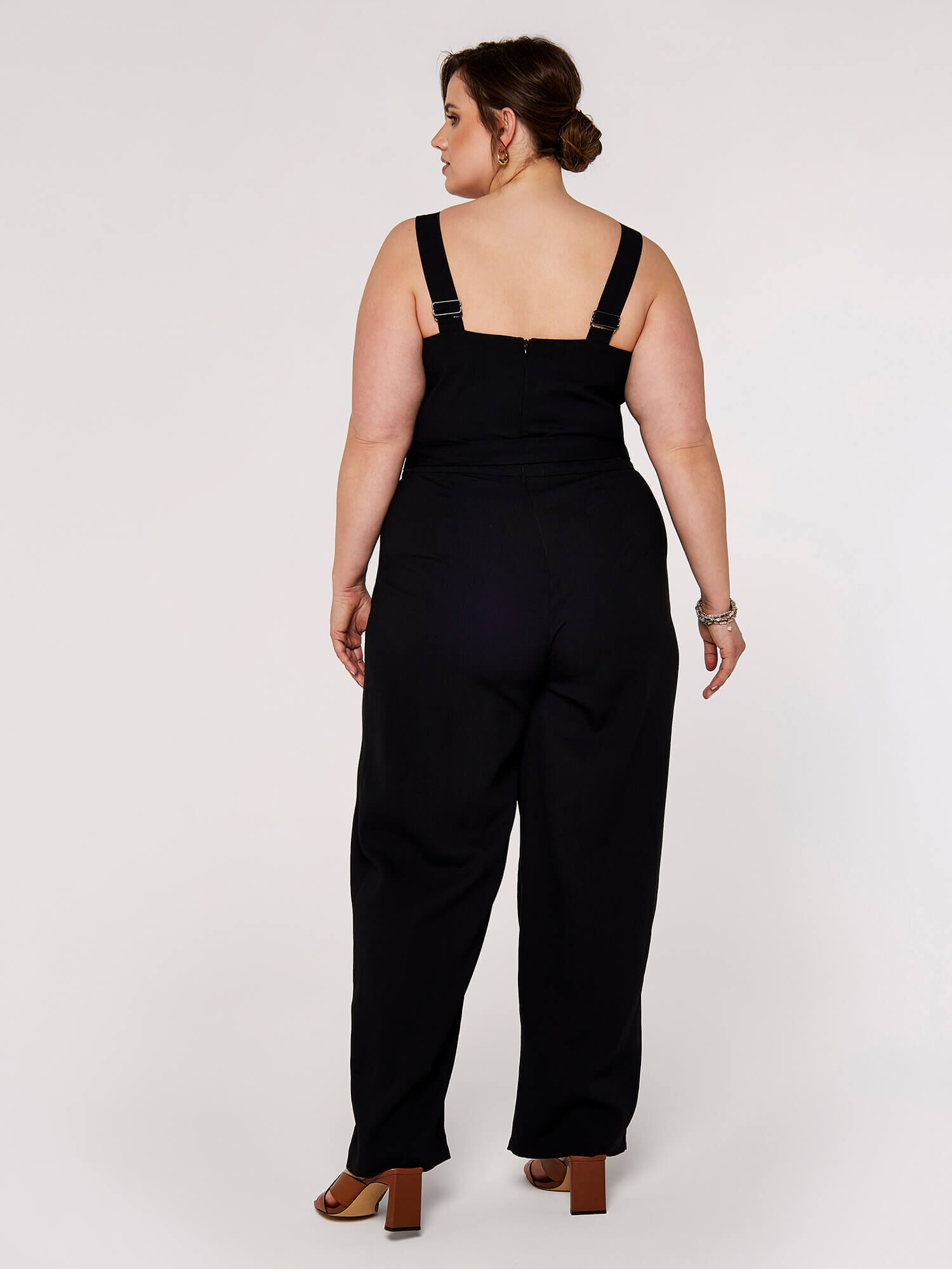 Black jumpsuit curve clearance