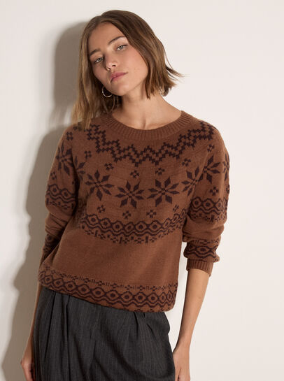 Fair Isle Soft Knit Jumper