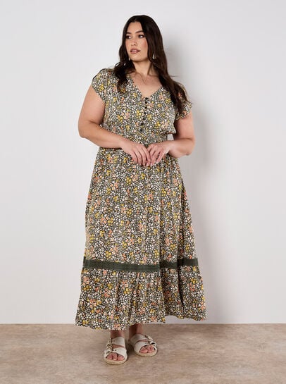 Ditsy Floral Maxi Dress