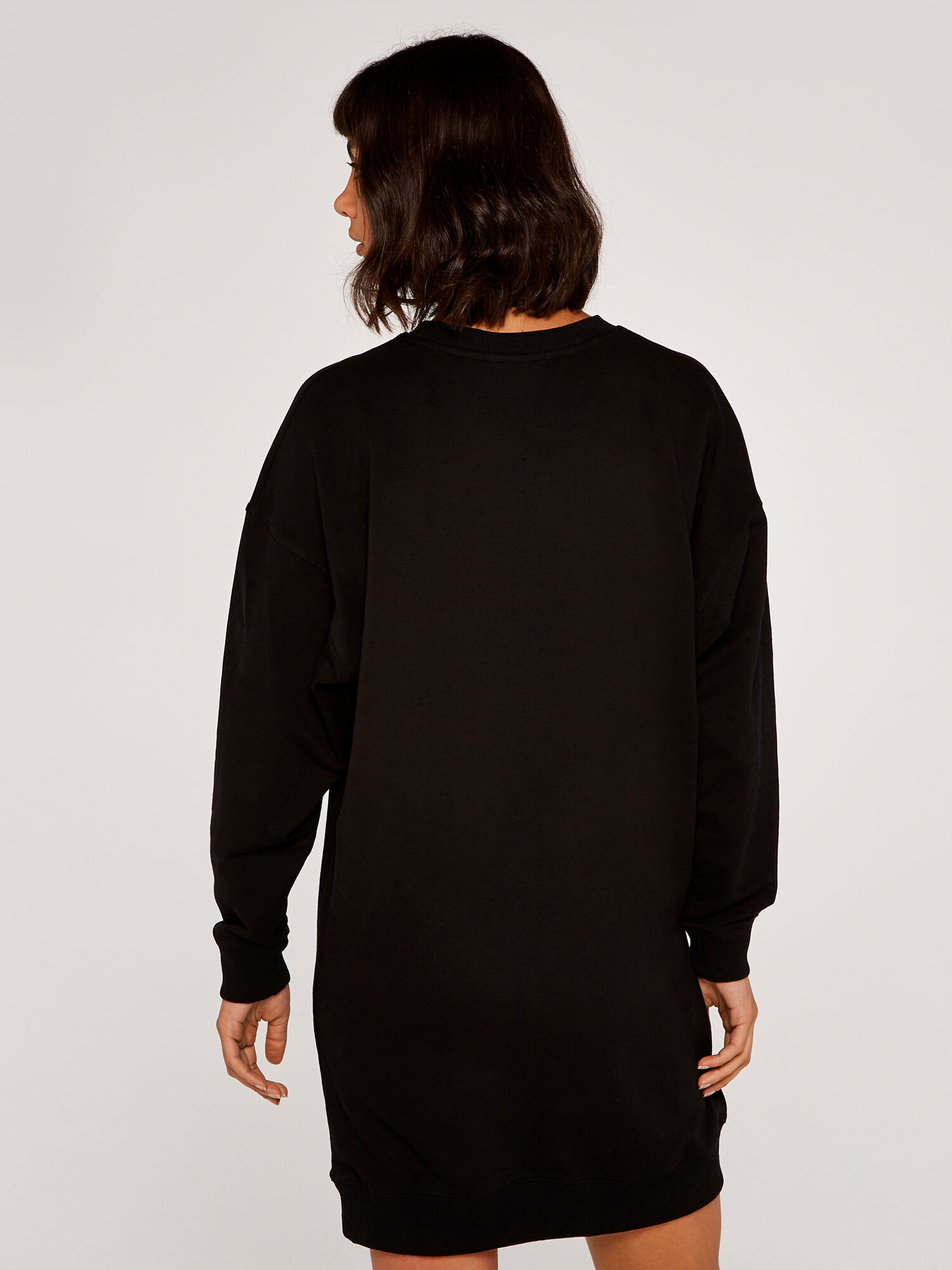 Oversized Sweater Dress Apricot Clothing