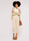 Twill Two Button Trousers, Stone, large