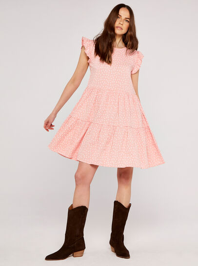 Micro Clover Tiered Dress