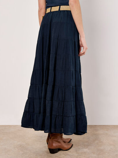 Tiered Maxi Skirt