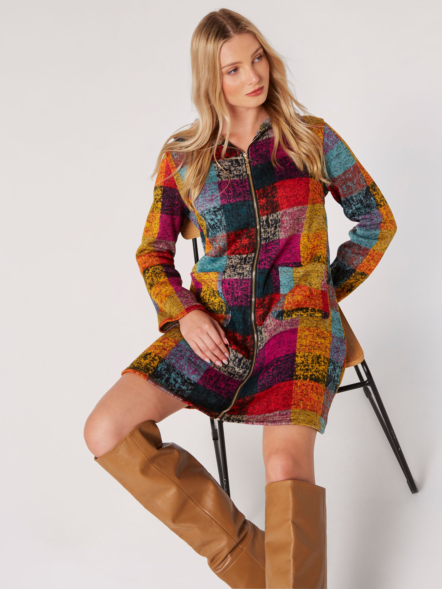Fleece coatigan hotsell