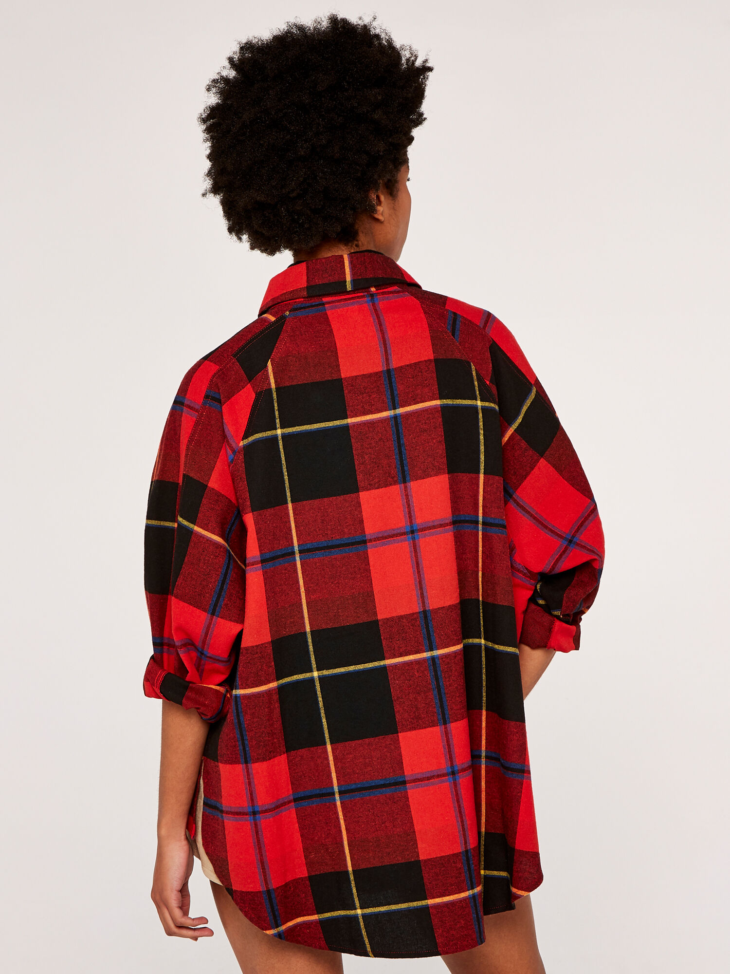 Oversized Plaid Shirt