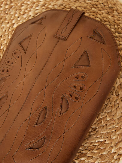 Tall Leather Cowboy Boots