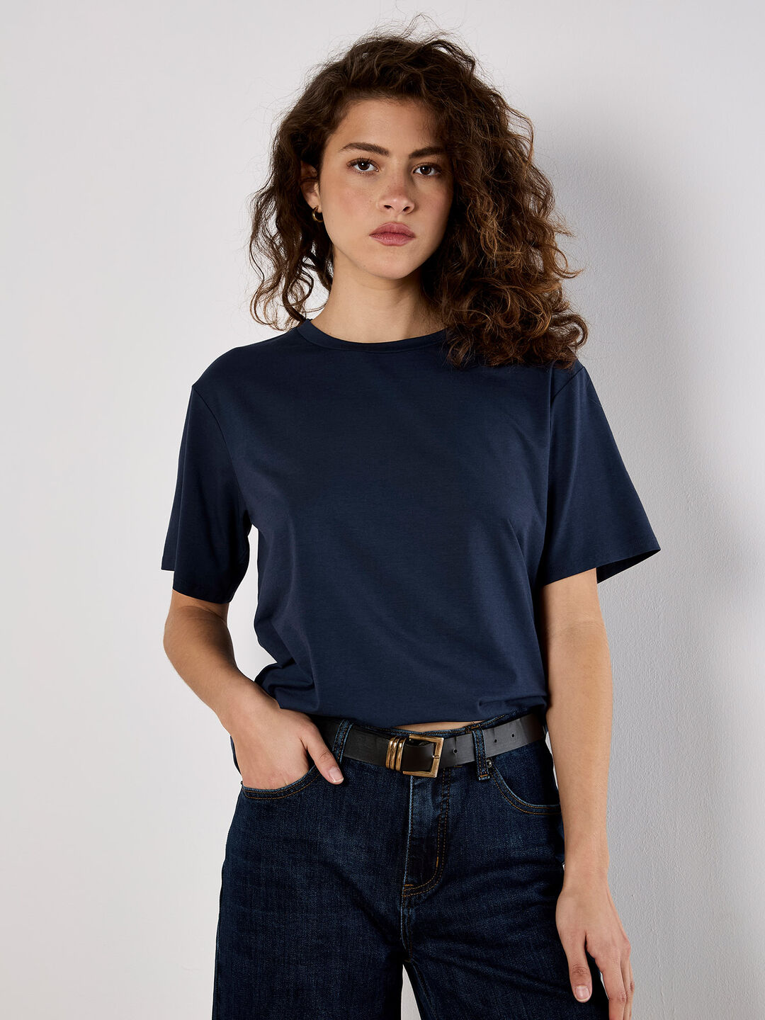 Modal Jersey Basic T-Shirt